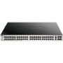 D-Link DGS-3130-54PS/E Switch Gestionado L3 con 48 puertos PoE+ y 6 puertos 10G